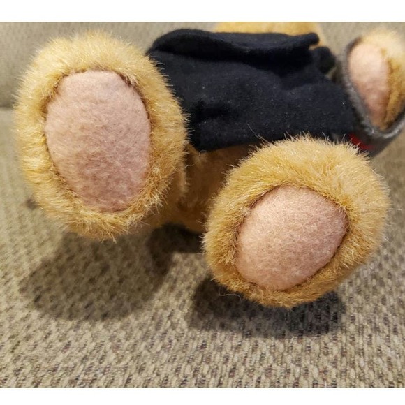 Victory Bear with Satchel Non-Posable Stuffed Animal Plush Toy Mail Carrier - Picture 6 of 10